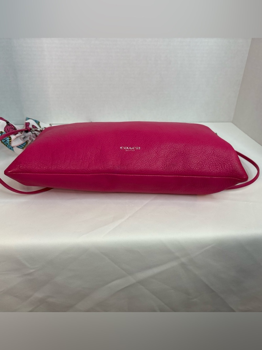 Coach Bleecker Hot Pink Daily Shoulder Bag (Style No. 29461). Like New - Picture 2 of 16
